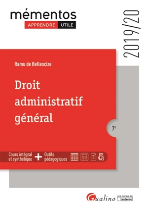 Droit administratif général : 2019-2020 - Ramu de Bellescize