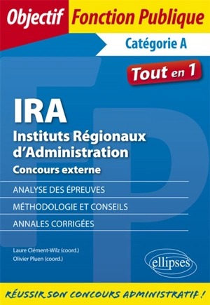 IRA (instituts régionaux d'administration) : concours externes - Laure Clément-Wilz