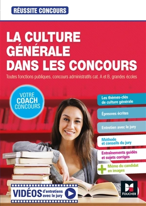 La culture générale dans les concours : toutes fonctions publiques, concours administratifs cat. A et B, grandes écoles - Christine Drapp