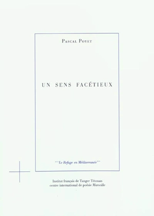 Un sens facétieux : cogitation dans la représentation du sens - Pascal Poyet