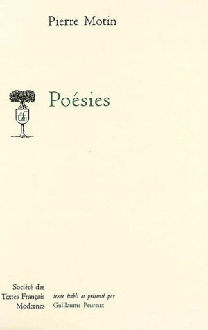 Poésies - Pierre Motin