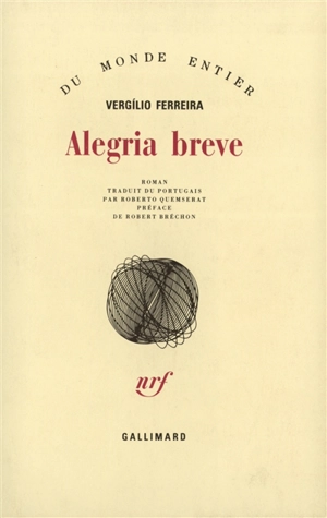 Alegria breve - Vergílio Ferreira