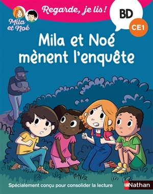 Mila et Noé mènent l'enquête : CE1 - Eric Battut