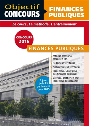 Finances publiques : concours 2016 - Nicolas Marty