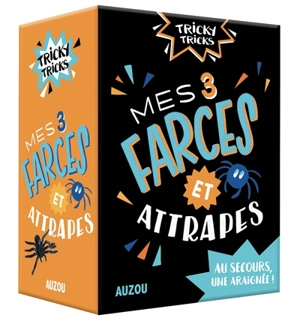 Mes 3 farces et attrapes : au secours, une araignée ! - Jérôme Sauloup