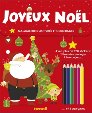 Joyeux Noël : ma mallette d'activités et coloriages - Marie Morey