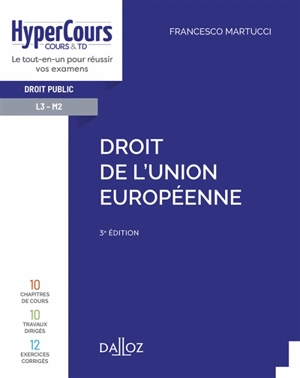 Droit de l'Union européenne - Francesco Martucci