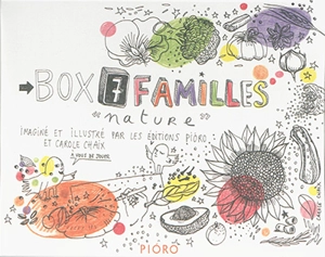 Box 7 familles nature - Pioro éditions