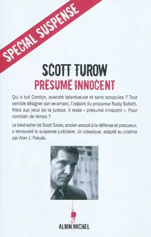 Présumé innocent - Scott Turow