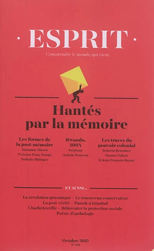 Esprit, n° 438. Hantés par la mémoire