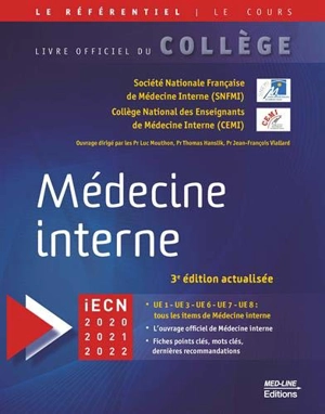 Médecine interne : iECN 2020, 2021, 2022 - Société nationale française de médecine interne