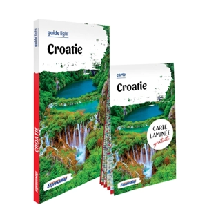 Croatie : guide et carte laminée - Elzbieta Wszeborowska