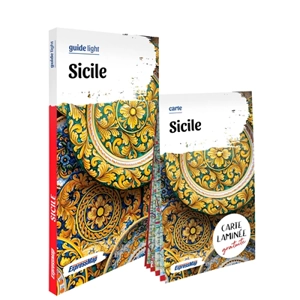 Sicile : guide et carte laminée - Elzbieta Wszeborowska