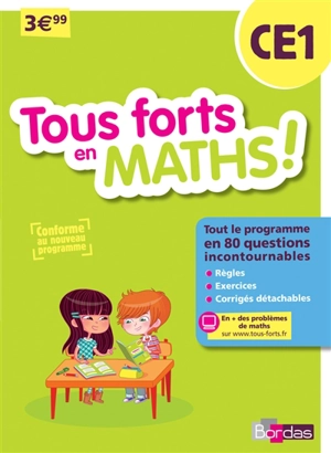 Tous forts en maths ! CE1 - Martine Lhuaire