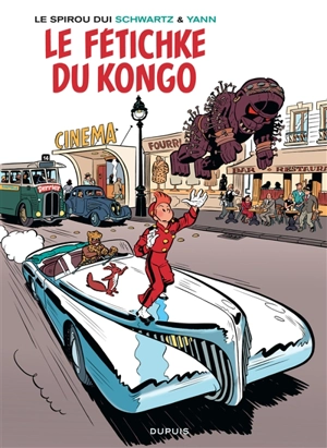 Le Spirou dui.... Vol. 7. Le fétichke du Kongo - Yann