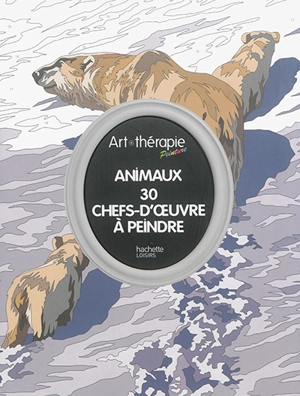 Animaux : 30 chefs-d'oeuvres à peindre - Laurent Rullier