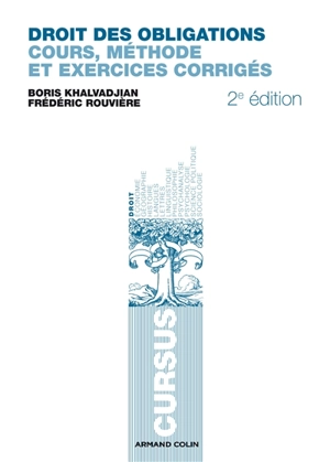 Droit des obligations : cours, méthode et exercices corrigés - Frédéric Rouvière