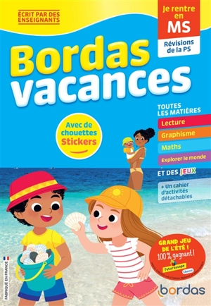 Bordas vacances : je rentre en MS : révisions de la PS - Bénédicte Carboneill