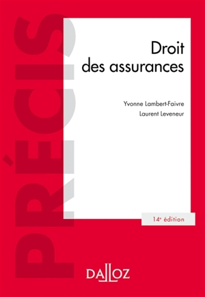 Droit des assurances - Yvonne Lambert-Faivre