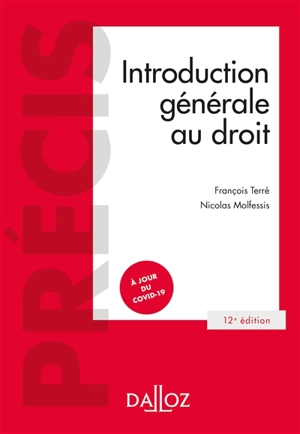 Introduction générale au droit - François Terré