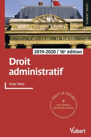 Droit administratif : 2019-2020 - Serge Velley