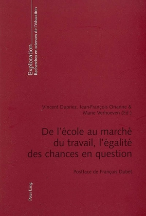 De l'école au marché du travail, l'égalité des chances en question