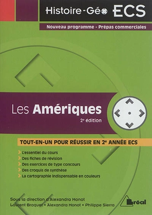 Les Amériques : tout-en-un pour réussir en 2e année ECS - Laurent Braquet