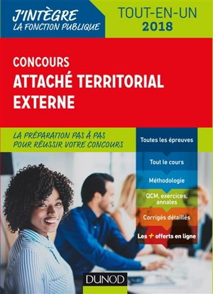 Concours attaché territorial externe : tout-en-un 2018 - Francis Pian