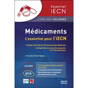 Médicaments : l'essentiel pour l'iECN - Collège national de pharmacologie médicale (France)