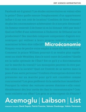 Introduction à la microéconomie moderne - Acemoglu, Daron