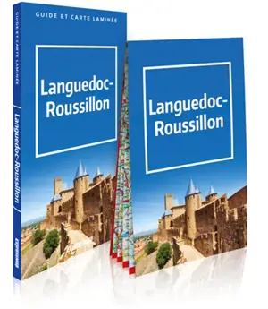 Languedoc-Roussillon : guide et carte laminée - Elzbieta Wszeborowska