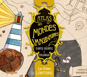 Atlas des mondes imaginaires. Les astres lointains : carte géante à colorier - Roxanne Bee