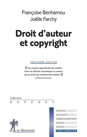 Droit d'auteur et copyright - Françoise Benhamou