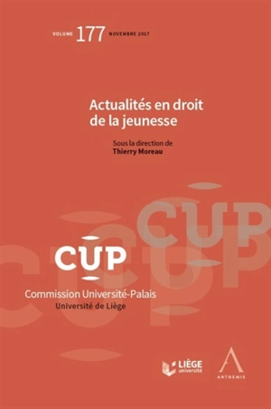 Actualités en droit de la jeunesse