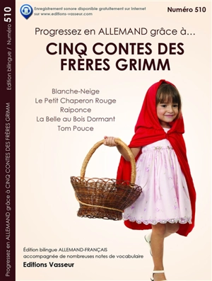 Progressez en allemand grâce à... cinq contes des frères Grimm - Jacob Grimm