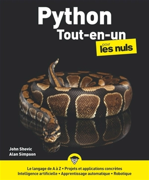 Python pour les nuls : tout-en-un - John Shovic