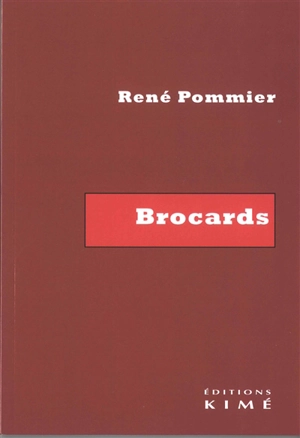 Brocards - René Pommier