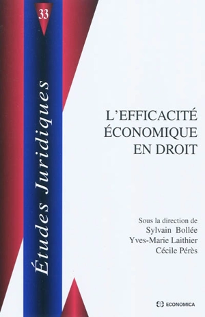 L'efficacité économique en droit