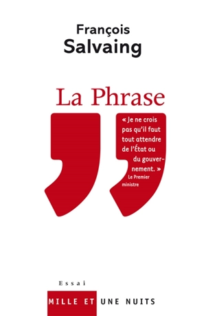 La phrase - François Salvaing