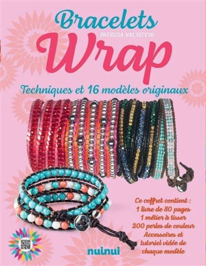 Bracelets wrap : techniques et 16 modèles originaux - Patrizia Valsecchi