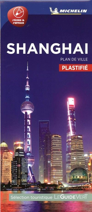 PLANS DE VILLE MICHELIN EUROPE - PLAN SHANGHAI (PLASTIFIE) - Collectif