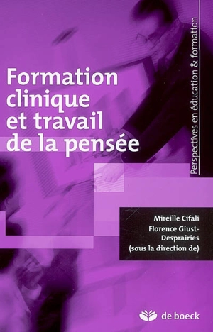 Formation clinique et travail de la pensée