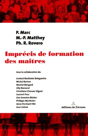 Imprécis de formation des maîtres - Pierre Marc