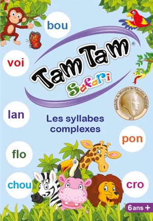 Tam Tam safari : les syllabes complexes - Frédérique Costantini