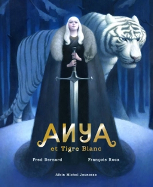 Anya et Tigre blanc - Frédéric Bernard