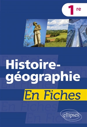 Histoire géographie en fiches 1re - Brice Rabot