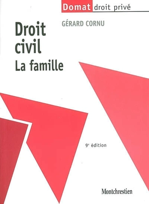 Droit civil : la famille - Gérard Cornu