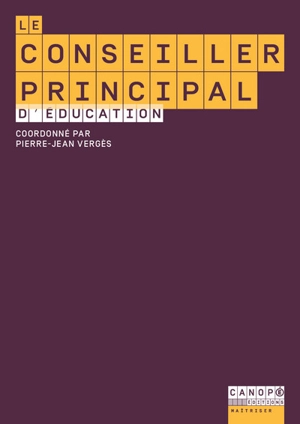 Le conseiller principal d'éducation