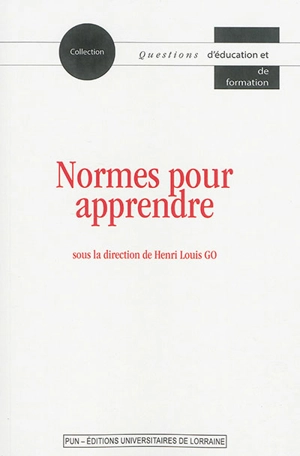 Normes pour apprendre