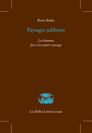 Paysages sublimes : les hommes face à la nature sauvage - Remo Bodei